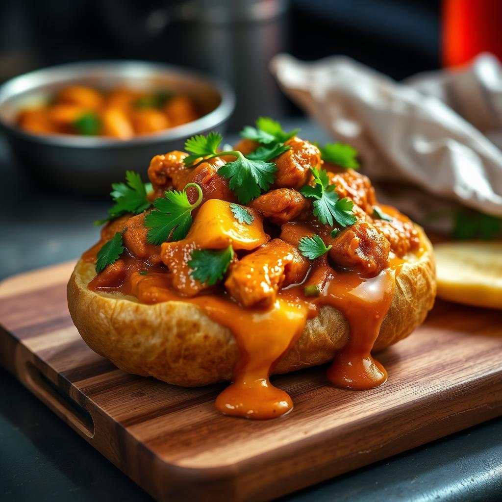 Chicken Curry + Cheese
